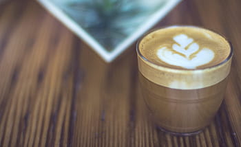 glass container, coffee, cafe, wood, hot, glass, cup, brown, art, shop, restaurant