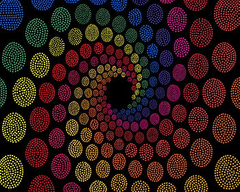 patroon, abstract, behang, kunst, grafisch, decoratie, ronde, vorm, afronden, desktop, meetkundig