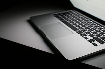 新しい、 macbook、 コーナー、 新しいMacBook、 詳細、 夜、 プロ、 ラップトップ、 コンピューター、 テクノロジー、 コンピューターキーボード