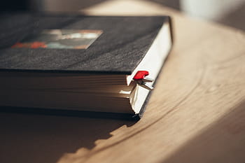 schwarz, Buch, grau, Clip, Notizbuch, Tagebuch, Tabelle, Arbeit, Büro, Lesezeichen, Seiten