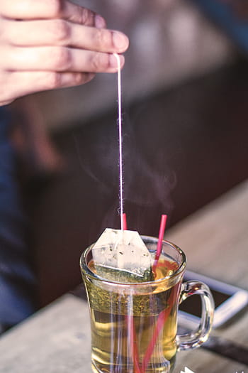 čajový balíček, Průhledná, skleněný hrnek, osoba, máčení, čaj, Taška, sklenka, džbánek, arabština, brčka