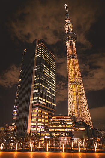 architecture, japan, travel, japanese, tokyo, building, landmark, culture, night, city, landscape
