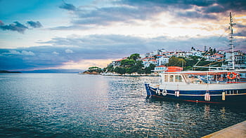 lodí, marina, dok, přístav, pobřeží, ostrov, oceán, moře, cestovat, výlet, dovolená