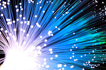 fotografía, azul, fibra óptica, lámpara, cable, red, tecnología, comunicación, velocidad, datos, internet