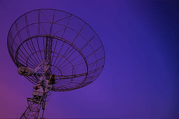 purple, sky, Space satellite, various, science, technology, blue, communication, wireless Technology, satellite Dish, antenna - Aerial