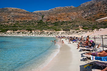 people at beach, beach, holiday, sunbathe, sea, the stones, the sun, weather, holidays, greece, crete