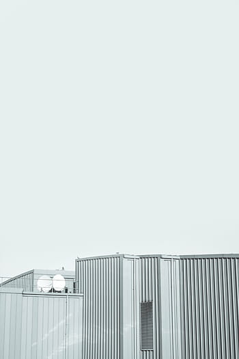 fotografování, bílý, beton, budova, během dne, šedá, kov, hodně, architektura, infrastruktura, kopie prostor