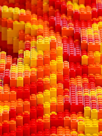 rosso, giallo, blocchi di plastica, Lego, Legoland, costruire, giocare, giocattoli, bambini, blocchi di lego, costruzioni