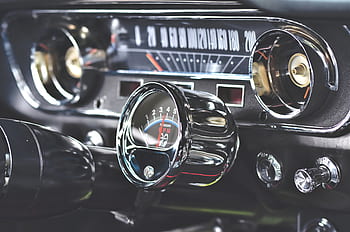ford mustang, tachometr, oldtimer, přístrojová deska, armatury, klasický, auto, automobilového průmyslu, inzerát, rarita, kokpitu
