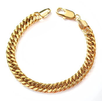 gold-colored chain bracelet, gold, chain, bracelet, jewelry, jewellery, adornment, elegance, glamor, jewel, fashion