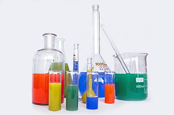 roztříděný, zkumavky, laboratoř, výzkum, chemie, test, experiment, mnoho, farmaceutický, barevný, lékařský