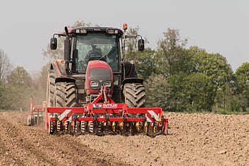 การเกษตร, รถเกษตร, ทีม, การเพาะปลูกทำฟาร์ม, พาหนะ, Traktor, สนาม, รถแทรกเตอร์, ฟาร์ม, ฉากชนบท, ไถ