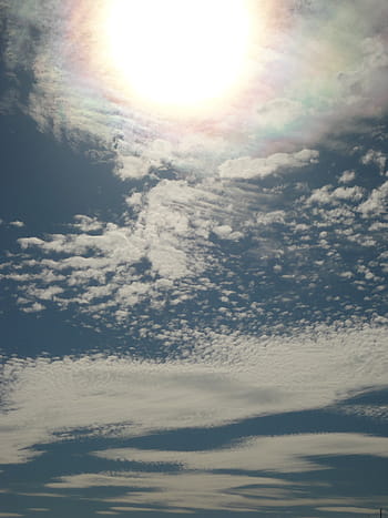 sun, clouds, sunset, sky