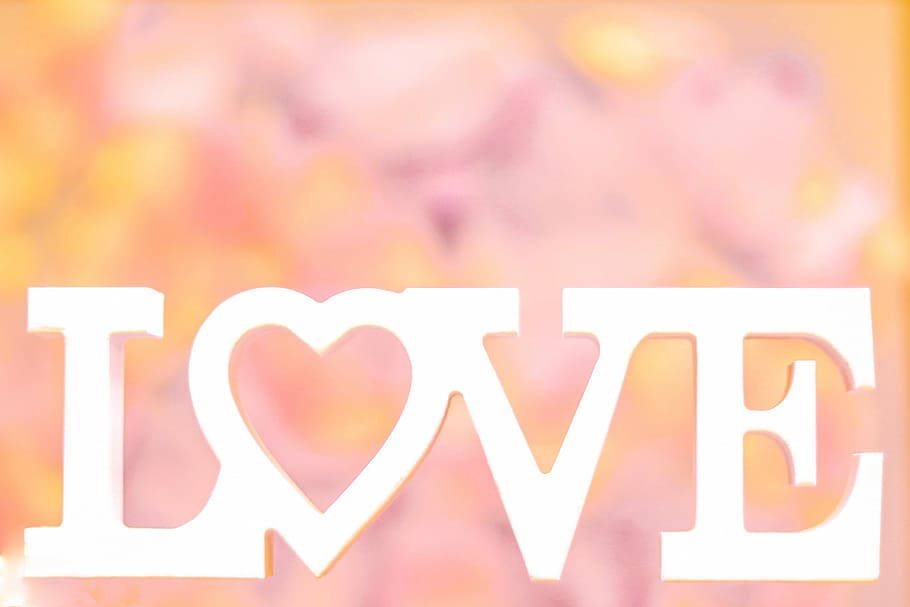 láska tisk rámu, milovat, vytisknout, rám, pozadí, vícebarevné, text, oslava, rozostření, den svatého Valentýna - dovolená, nikdo