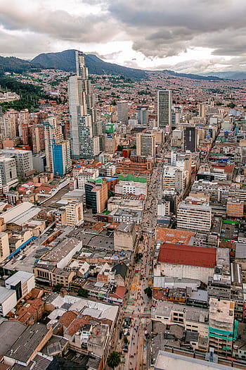 bogotá, peyzaj, Kent, mimari, kentsel, panoramik, Başkent, şehirler, bakış açısı, Cundinamarca, yapı