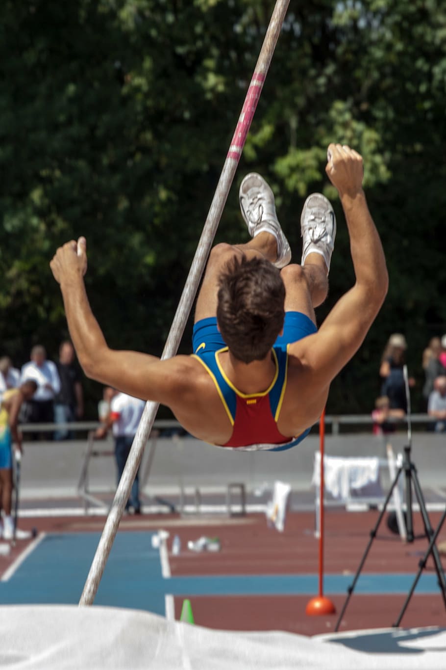 atletika, skok o tyči, sport, junior gala mannheim