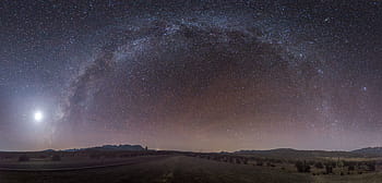 lang, udsættelse, vidvinkel fotografi, stjerner, stjernehimmel, galakse, nattehimmel stjerner, stjerneklar nat