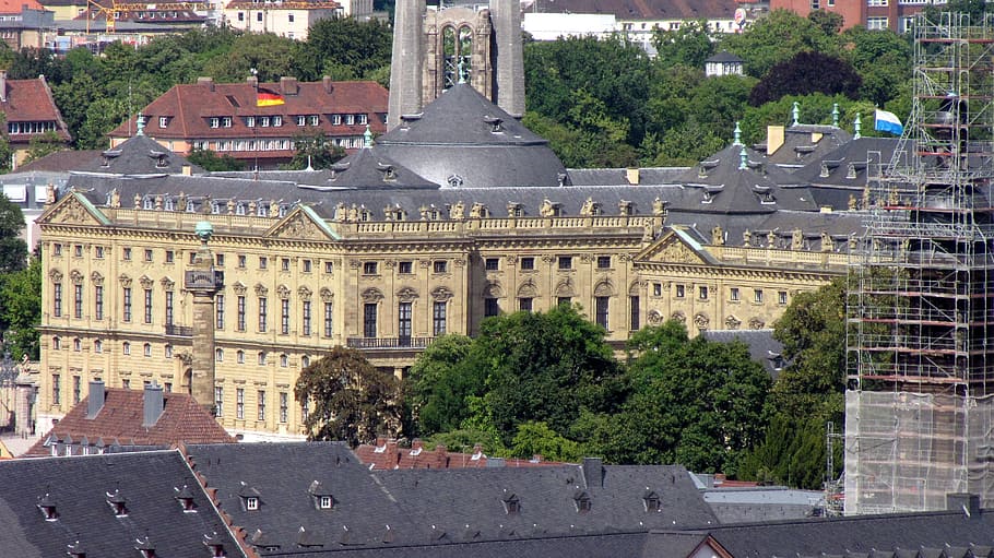 rezidence, würzburg, balthasar neumann, švýcarské franky