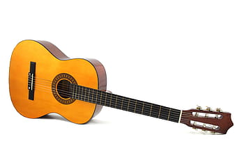 brown classical guitar, accord, acoustic, art, background, classical, culture, equipment, guitar, guitarist, instrument