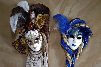 mask, venice, panel, venezia, facemask, masquerade, feather, hide, romance, italian, carneval