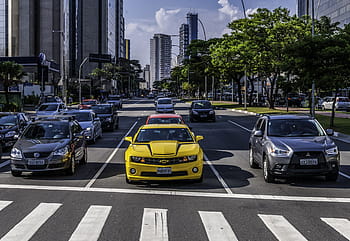 brigadeiro faria lima avenue, Sao Paulo, Brazilië, brigadeiro fara lima avenue, auto's, stad, foto, publiek domein, straat, torens, stedelijk