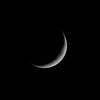 Mond, Nacht-, Himmel, Halbmond, Platz, Natur, Astronomie, Wissenschaft, Astrographie, Schatten, Mond-