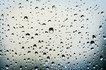 vanddråber, klar, glaspanel tapet, dråber, regn, vindue, glas, regn dråber, vand, natur, våd