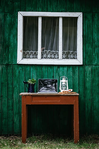 local de trabalho vintage, vintage, local de trabalho, espaço de trabalho, computador, macbook, tecnologia, mesa, laptop, campo, quadros verdes