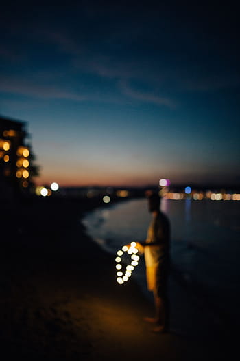 peri, lampu, pantai, lampu Peri, Bulgaria, samudra, laut, musim panas, malam, pria, Eropa