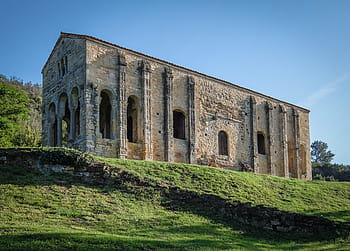 oviedo, Španělsko, kostel, romantika, asturie, Evropa, architektura, cestovat, starý, budova, cestovní ruch