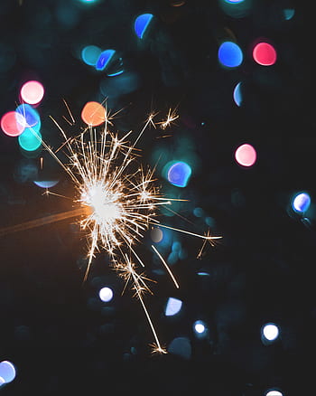 šťastný diwali, Indie, deepavali, festival, deepawali, ohňostroj, světlo, prskavka, dlouhé expozice, zblízka, bokeh