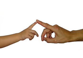 hands, finger, contact, affection, connectedness, child, man, child's hand, man hand