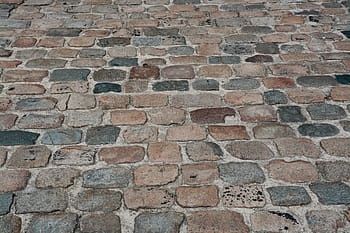 dlažby, kameny, půda, ulice ulice staré, vozovky, středověký, pruh, barvy, červená šedá, béžový, brittany francie