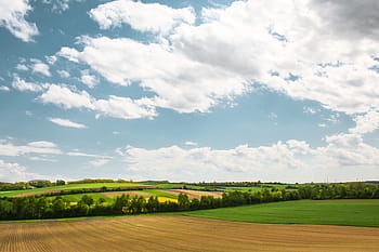 un altro, scenario, i campi, nuvole, natura, cielo, vista, scena rurale, campo, paesaggio, colore verde