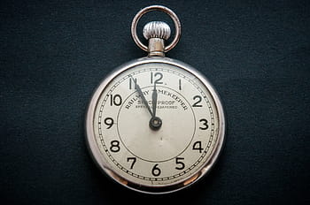 stříbrná železniční časoměrná kapsa, hodinky, 11:55, čas, starý, hodin, hodiny, časovač, kapesní hodinky, minutová ručička, staromódní