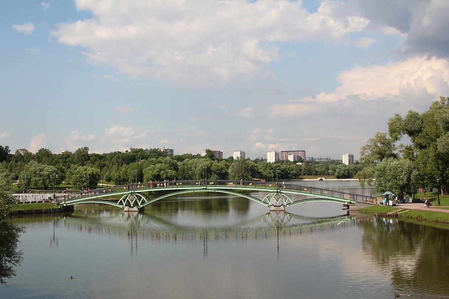 tsaritsyno, park, zámecký park, tsaritsyno, park, schlossgarten, chernaya grjas, catherine velký, Moskva, Rusko, Sovětský svaz, východní