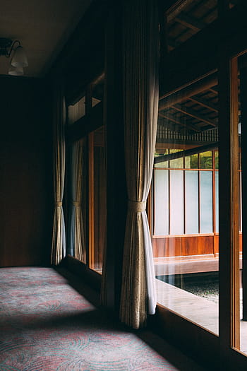Marrone, tenda, finestra, Casa, architettura, camera, bicchiere, interno, pavimento, in casa, nessuno