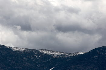 moln, natur, utomhus, himmel, storm, svartvit, dramatisk, miljö, väder, bergen, vinter-