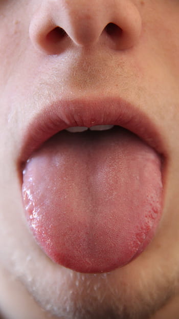close, person, tongue, close up, mouth, mammal, human, anatomy, head, face, organ