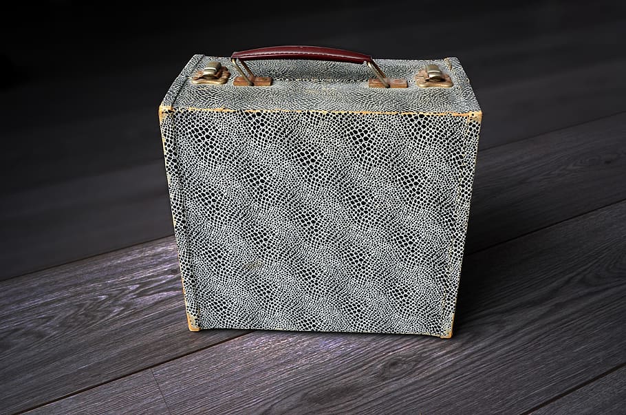 box na vinylové desky, vinobraní, přenosný, gramofonová deska, box, ročník přenosné vinylové desky, hudba, vinyl, retro, starý, nostalgie