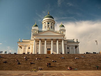 helsinki, helsinki cathedral, cathedral, finland, architecture, church, religion, city, building, scandinavia, landmark