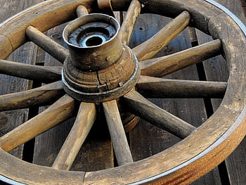 wheel, wagon wheel, wooden wheel, wood, spokes, old, nostalgia, old wagon wheel, antique, ancient times, middle ages