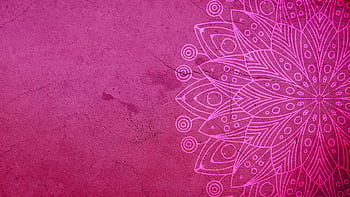 mandala, rosa, sfondo, decorativo, modello, astratto, meditazione, creatività, viola, struttura, simbolo
