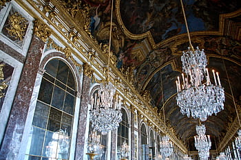 gold, versailles, paris, marie antoinette, architecture, france, palace, chateau, french, historical