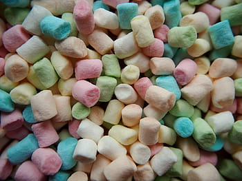 různé barvy marshmallows, marshmallows, barvitý, cukroví, okusovat, cukr, Pozadí, děti, sladkost, barva, značka