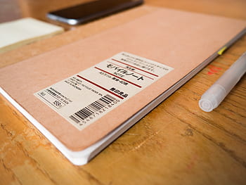 carnet, bloc-notes, papier, stylo, Bureau, bois, affaires, travail, objets