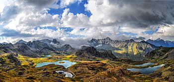 fotografie, pohoří, potok, krocan, Příroda, krajina, kaçkars, přírodní krůta, příroda krajiny, tráva, hora