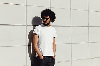 man, standing, front, wall, daytime, people, guy, fashion, model, men, sunglasses