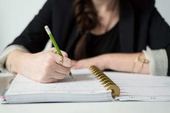 scrittura, lettera, mano, Nota, penna, carta, taccuino, donna, femmina, diario, squillare