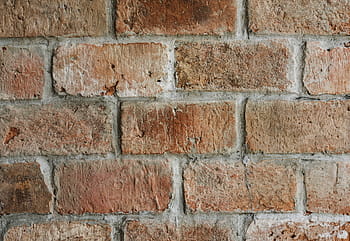 hnědá cihlová zeď, zeď, cihlový, kámen, cement, vzor, letitý, stárnutí, antický, architektonický, architektura